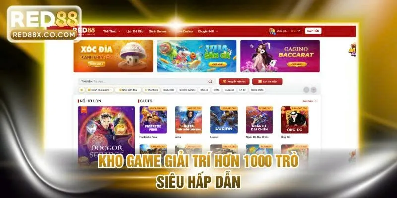 Kho game giải trí hơn 1000 trò siêu hấp dẫn